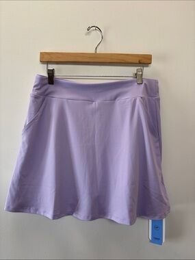 Lavender Active Skort with Built-In Shorts